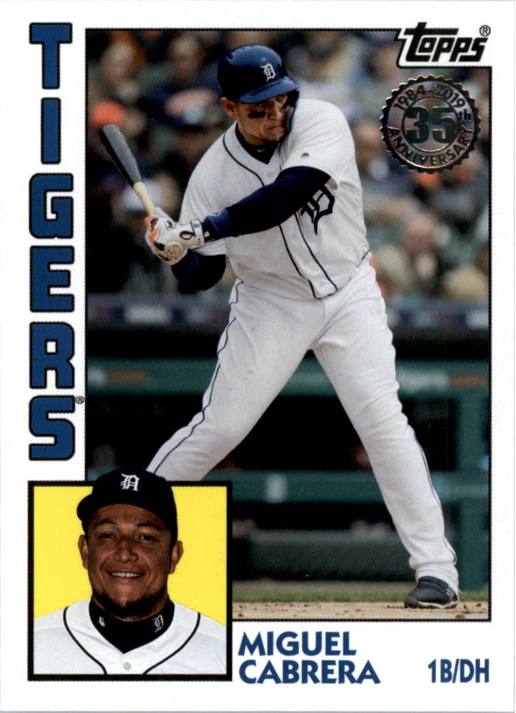 2019 Topps Update '84 Topps #846 Miguel Cabrera