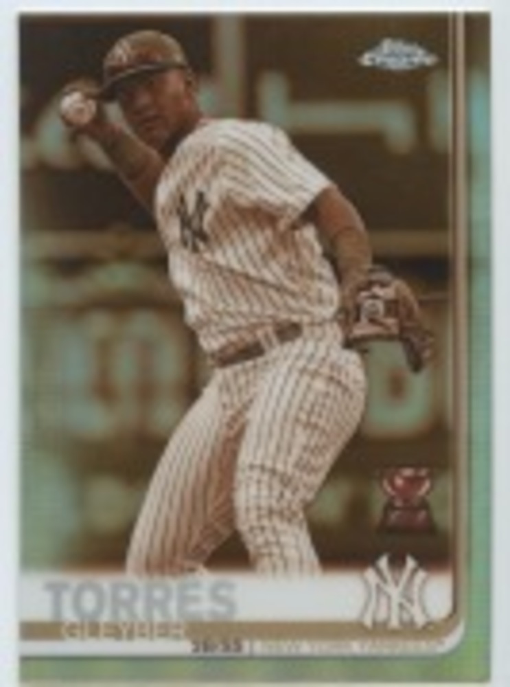 2019 Topps Chrome Sepia Refractors #86 Gleyber Torres