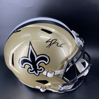 NFL - Saints Spencer Rattler Signed Replica Speed Helmet