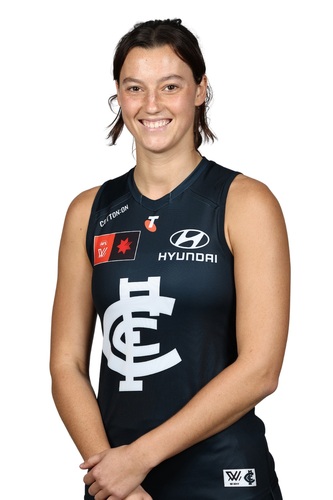Photo of 2025 AFLW Round 10 Home Pride Guernsey - Madeline Hendrie