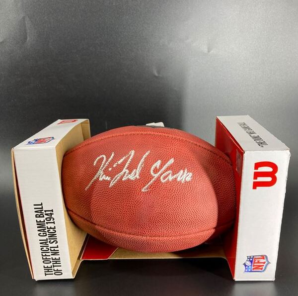 NFL - Cardinals Kei'Trel Clark Signed Authentic Football