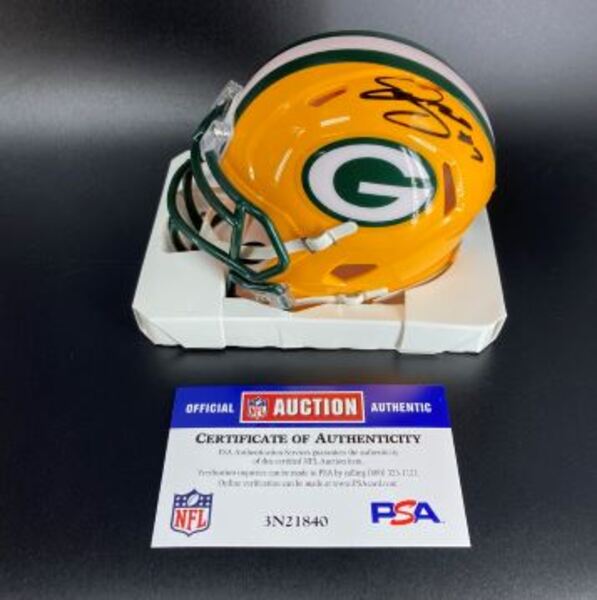 Packers - Quay Walker Signed Mini Helmet