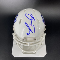 NFL - Jets Jeremy Ruckert Signed NFL Shield Mini Helmet
