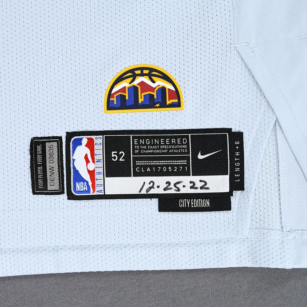 Jamal Murray Denver Nuggets GameWorn City Edition Jersey