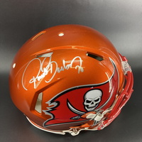 HOF - Buccaneers Ronde Barber Signed Authentic Flash Speed Helmet