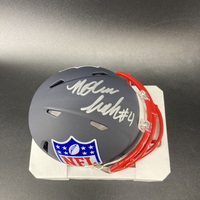 Red Cross - Eagles Nolan Smith Signed NFL Shield Mini Helmet