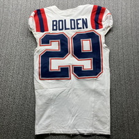 London Games - Patriots Isaiah Bolden Game Worn Jersey (10/20/2024) With...