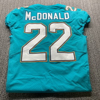 NFL - Dolphins TJ McDonald Game Cut Jersey Size 40