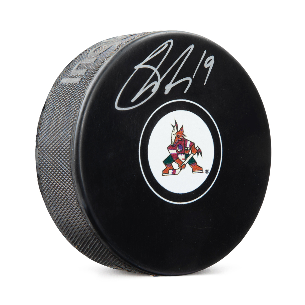 Shane Doan Autographed Arizona Coyotes Kachina Logo Puck