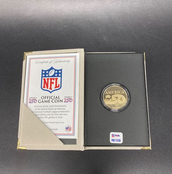 NFL - Game Issued America 250 Coin