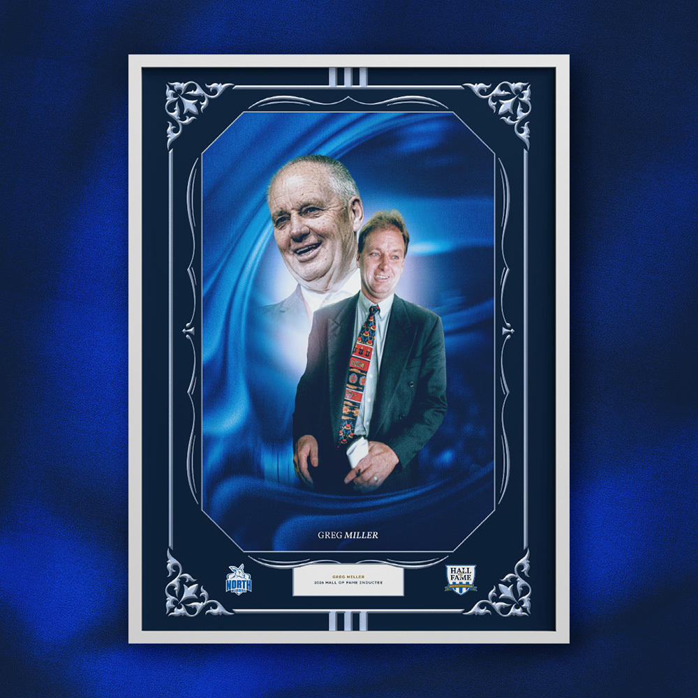 Signed Greg Miller 2026 Hall of Fame Inductee Print