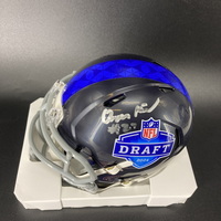 Red Cross - Eagles Quinyon Mitchell Signed NFL Draft Mini Helmet