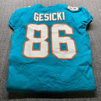 NFL - Dolphins Mike Gesicki Game Used Jersey 2018 Season Size 42