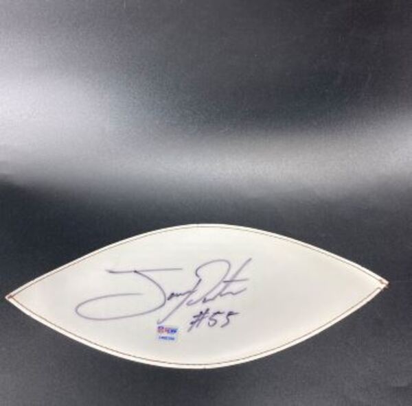 NFL - Steelers Joey Porter Signed White Panel