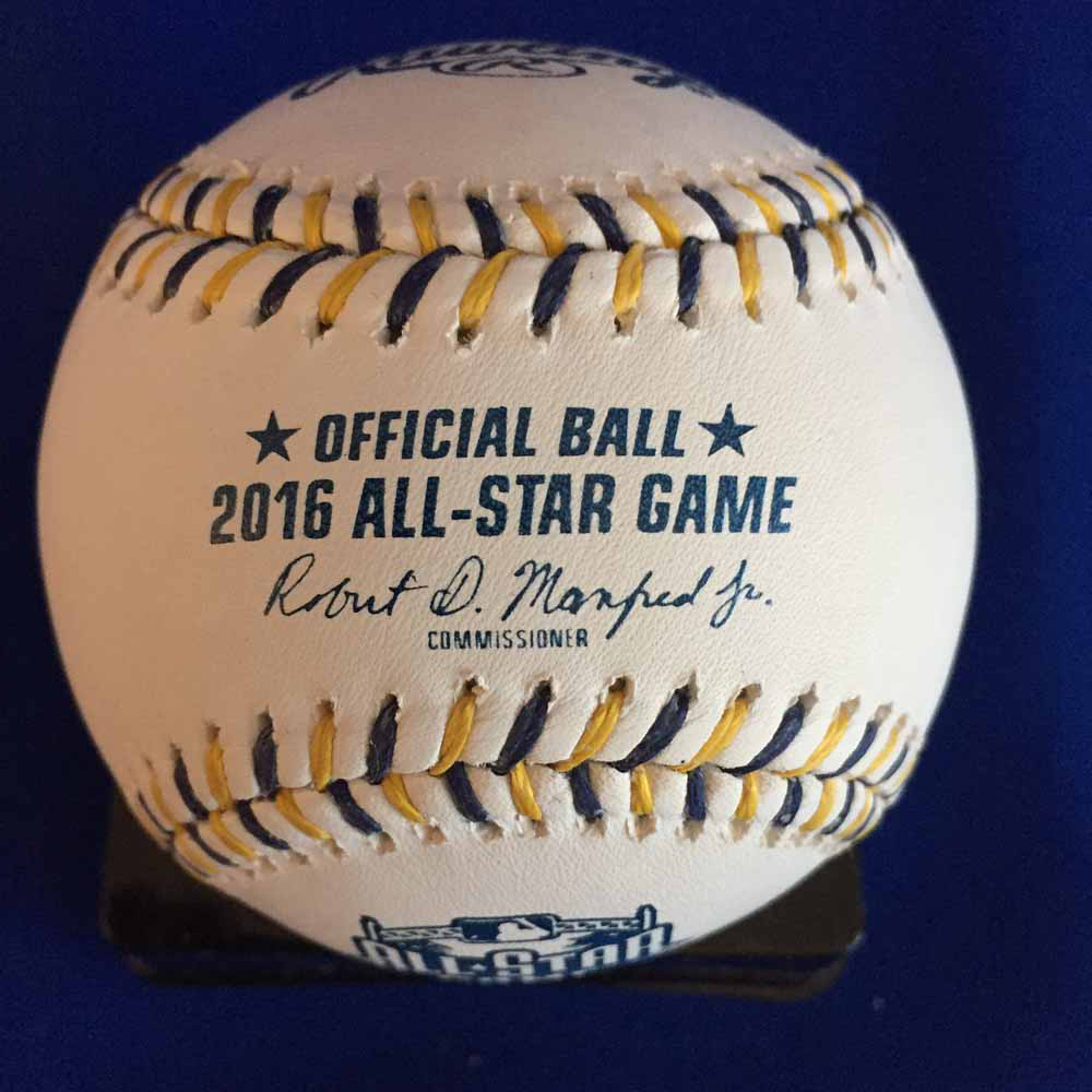 UMPS CARE AUCTION 2016 All Star Game Umpire Crew Signed Baseball Not