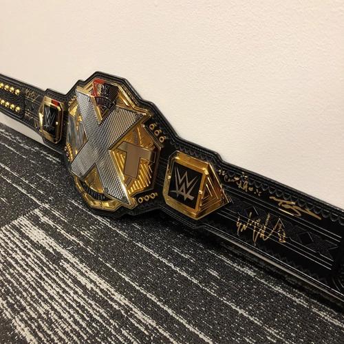 SIGNED NXT Women's Championship Replica Title Belt