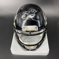 Falcons - Brian Poole Signed Mini Helmet
