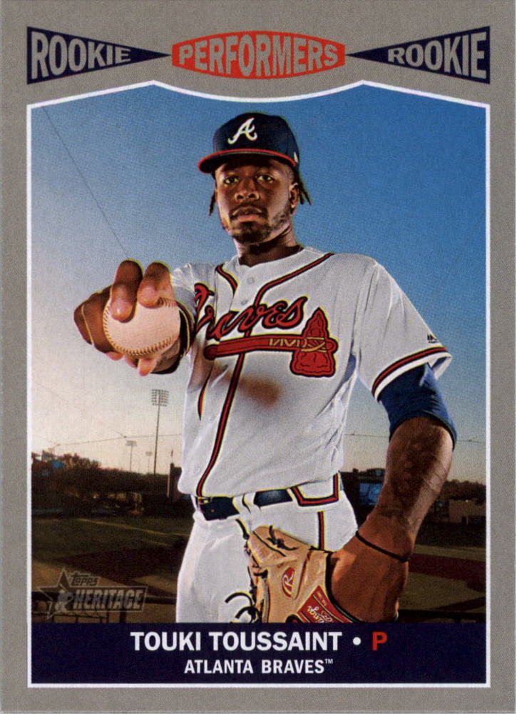 2019 Topps Heritage Rookie Performers #RP13 Touki Toussaint