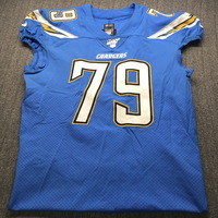 International Series - Chargers Trey Pipkins Game Worn Jersey (11/18/19)...