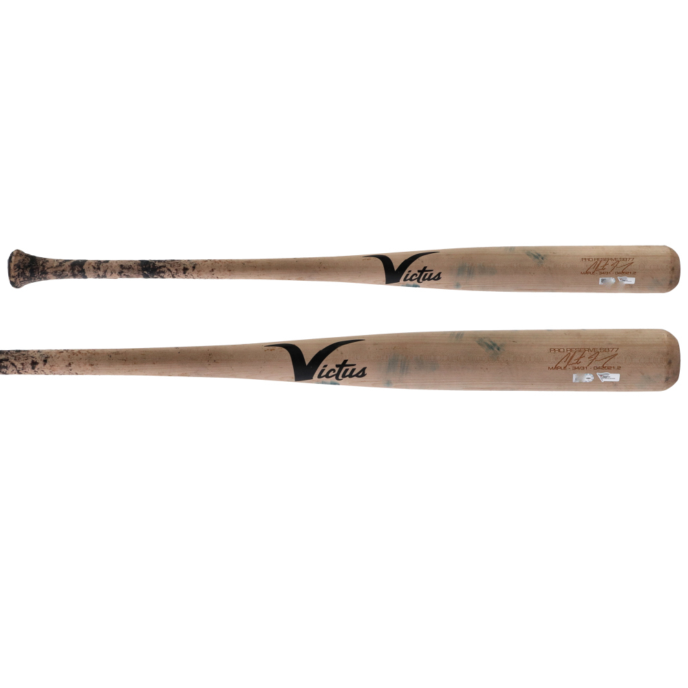 Clint Frazier New York Yankees GameUsed Maple Victus Broken Bat vs
