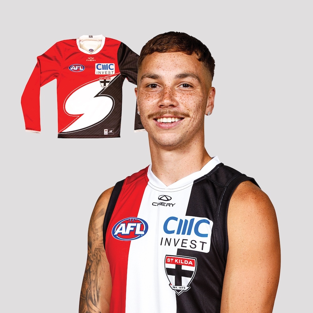 Lance Collard #4 - 2026 Player Retro S Guernsey Long Sleeve * Signed