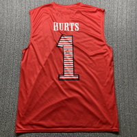 Eagles - Jalen Hurts Signed Practice Worn Jersey Benefitting Ronald McDo...