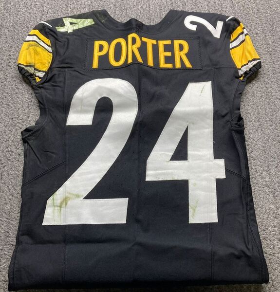 STS - Steelers Joey Porter Jr. Game Worn Jersey (11/02/23) Size 38