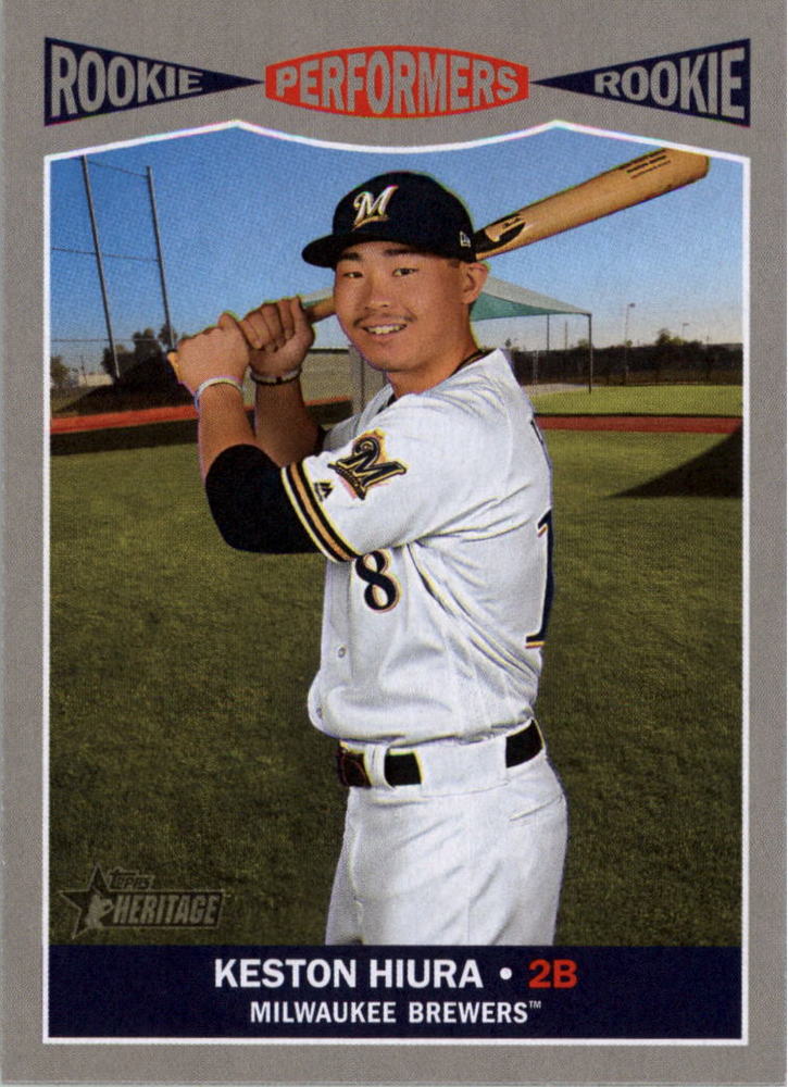 2019 Topps Heritage Rookie Performers #RP14 Keston Hiura