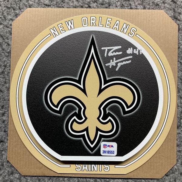 Legends - Saints Roman Harper Signed 3D Metal Wall Art (8x8)