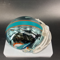NFL - Dolphins Minkah Fitzpatrick Signed Chrome Mini Helmet