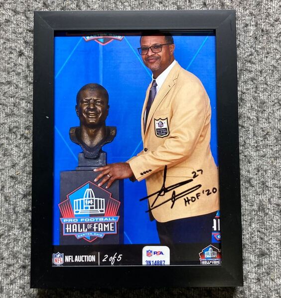 HOF - Broncos Steve Atwater NFL Auction Exclusive Signed 5x7 Photo Indiv...