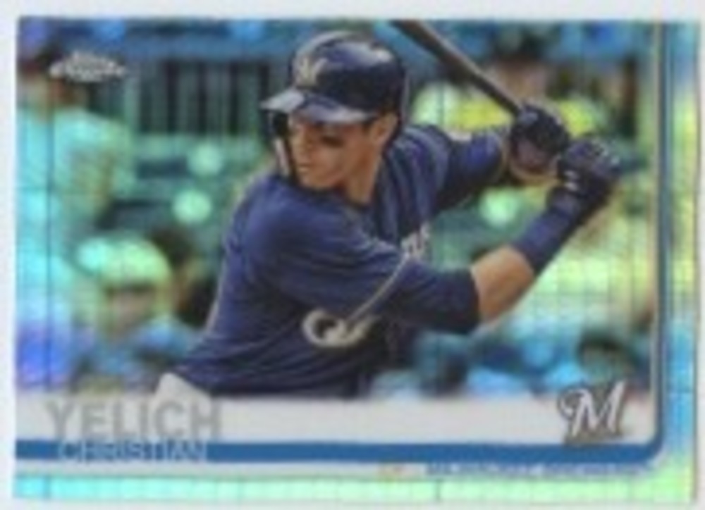 2019 Topps Chrome Prism Refractors #16 Christian Yelich