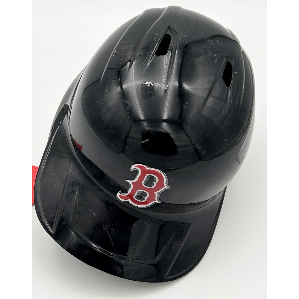 40 Navy Team Issued Batting Helmet, Size 7 1/4 Red Sox Auctions