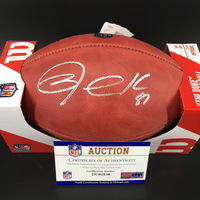 NFL - Saints Jared Cook Signed Authentic Football W/ 100 Seasons Logo