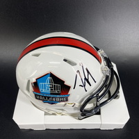 HOF - Colts Dwight Freeney Signed HOF Mini Helmet