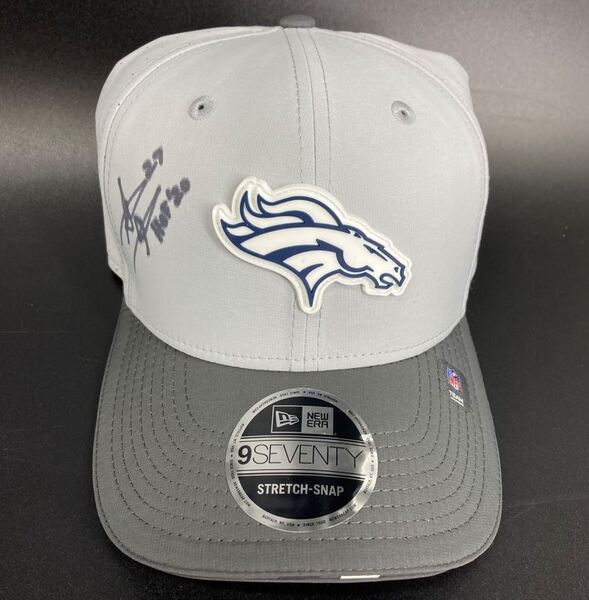 HOF - Broncos Steve Atwater Signed Hat