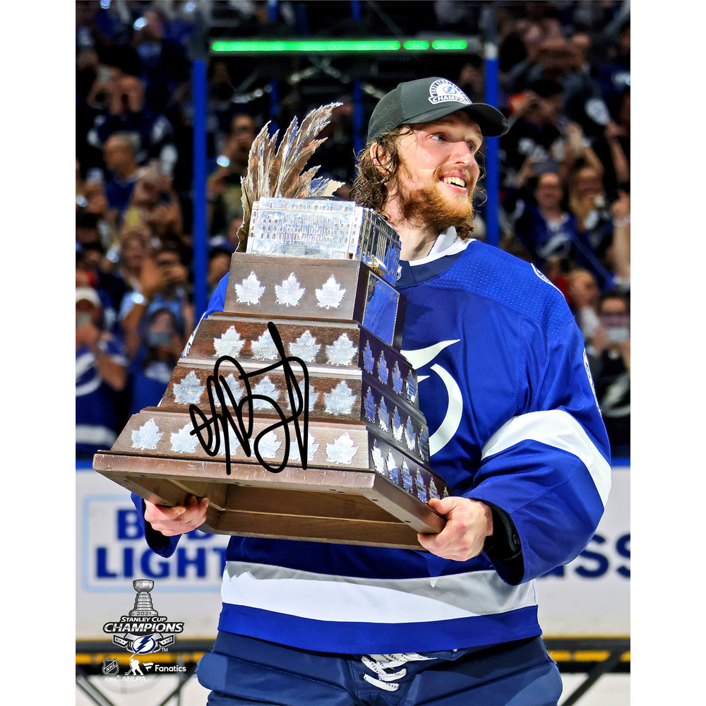 Andrei Vasilevskiy Tampa Bay Lightning 2021 Stanley Cup Champions Autographed 11