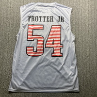 Eagles - Jeremiah Trotter Jr Practice Worn Jersey Size XL Benefitting Ro...