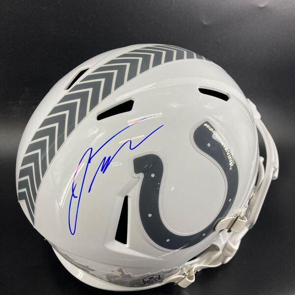 NFL - Colts Jonathan Taylor Signed STS Replica Speed Helmet