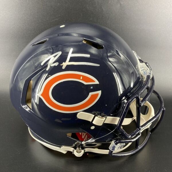 NFL - Bears Roschon Johnson signed authentic helmet