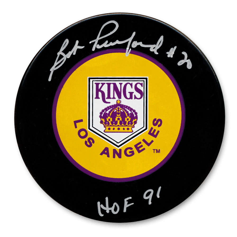 Bob Pulford Los Angeles Kings HOF Autographed Puck