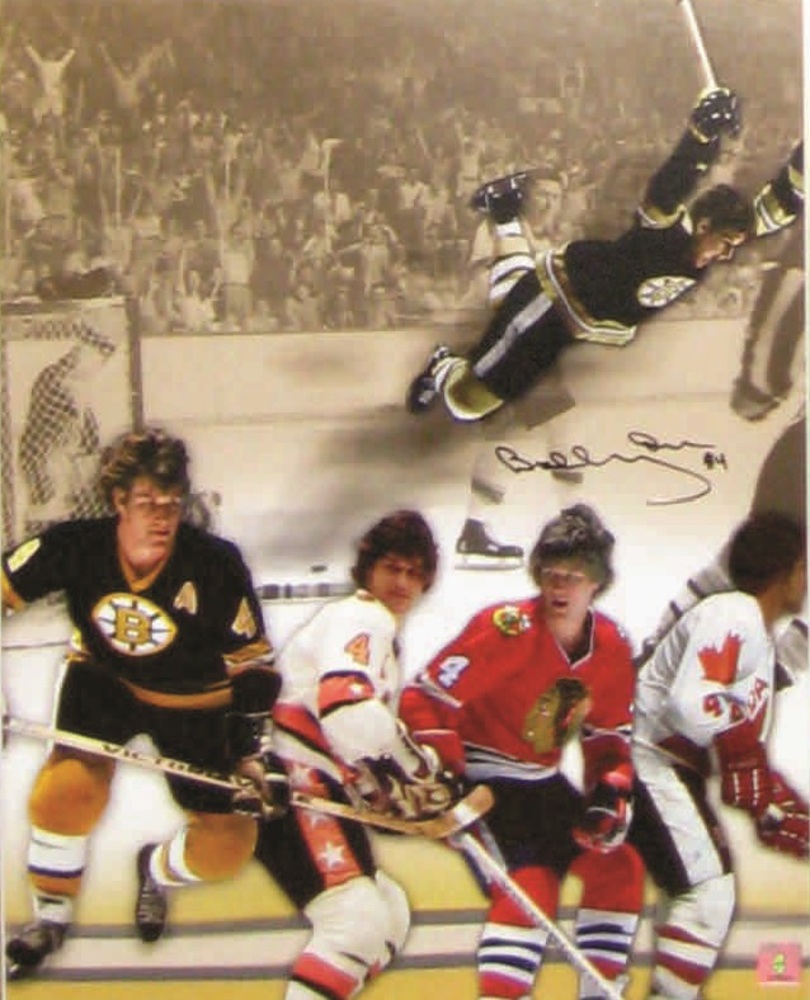 Bobby Orr - Signed 16x20 Career Collage (Bos/All-star/Chi/Team Canada)