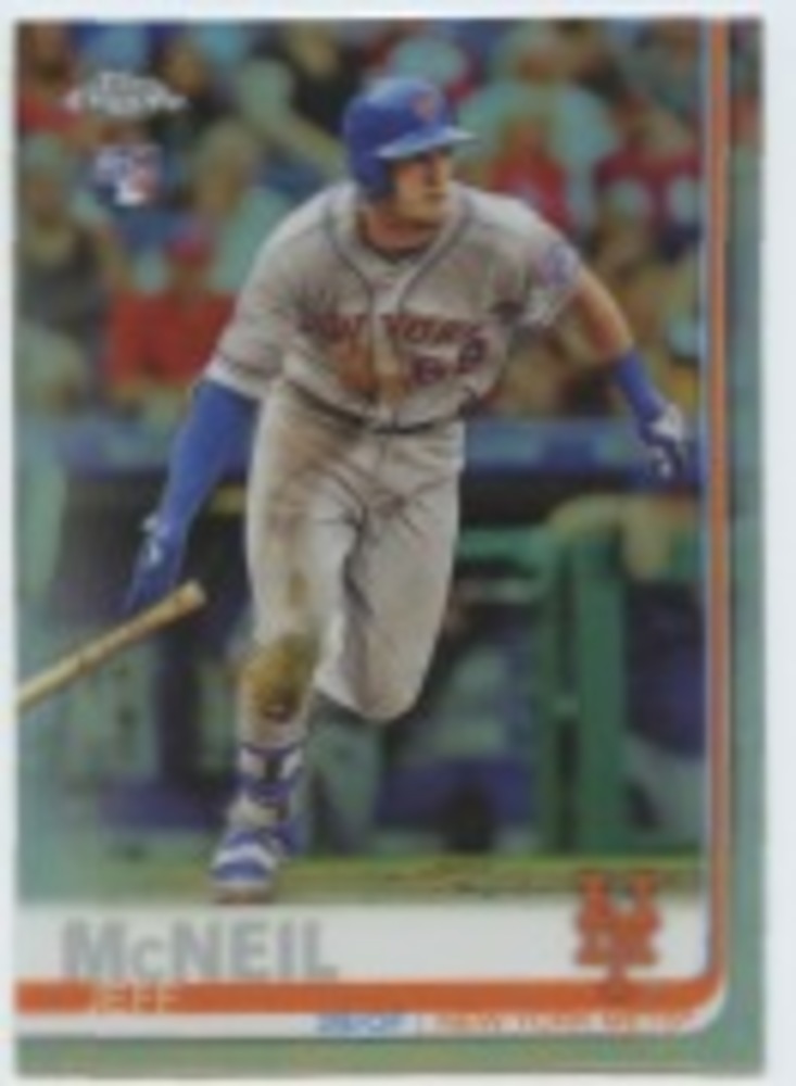 2019 Topps Chrome Refractors #152 Jeff McNeil