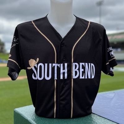 South Bend Cubs FOX Monarch Jersey. #3 Luis Verdugo. Size 44, Medium