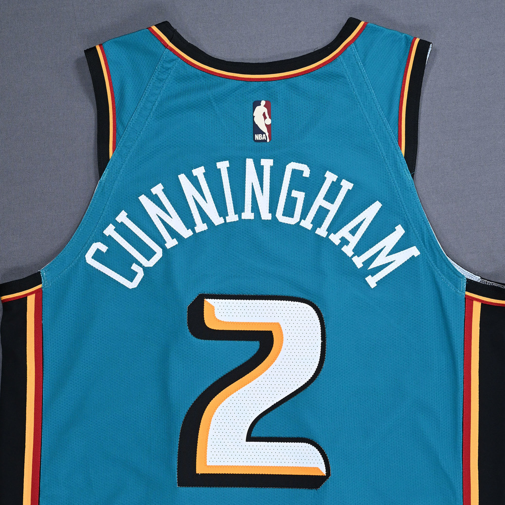 Cade Cunningham Detroit Pistons GameWorn Classic Edition Jersey