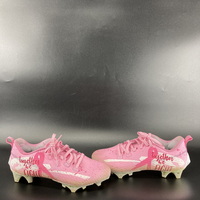 MCMC - Commanders Danny Johnson Signed Custom Cleats Supporting The BREM...