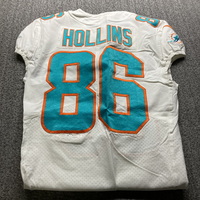 London Games - Dolphins Mac Hollins Game Worn Jersey (10/17/21) Size 40
