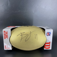 NFL - Jaguars Brian Thomas Signed Gold Composite Football