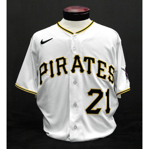 Game-Used Roberto Clemente Day Jersey - Tyler Bashlor - PIT vs. CWS - 9/9/2020