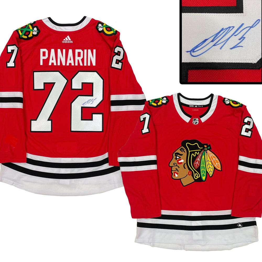 ARTEMI PANARIN Signed Chicago Blackhawks Red Adidas PRO Jersey